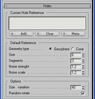 Geometry Holes