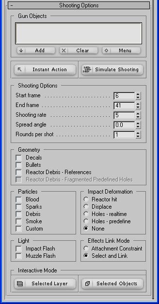 Simulation Options